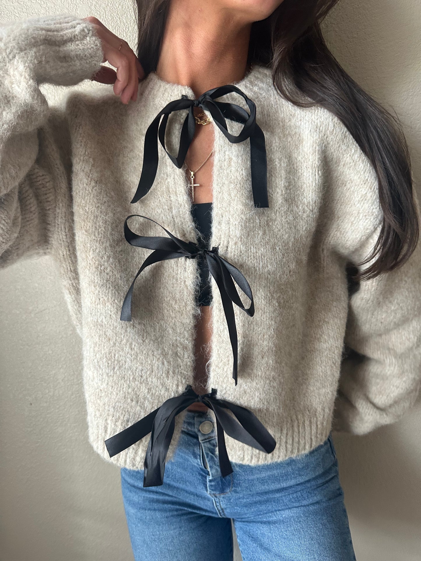 OLIVIA BOW SWEATER
