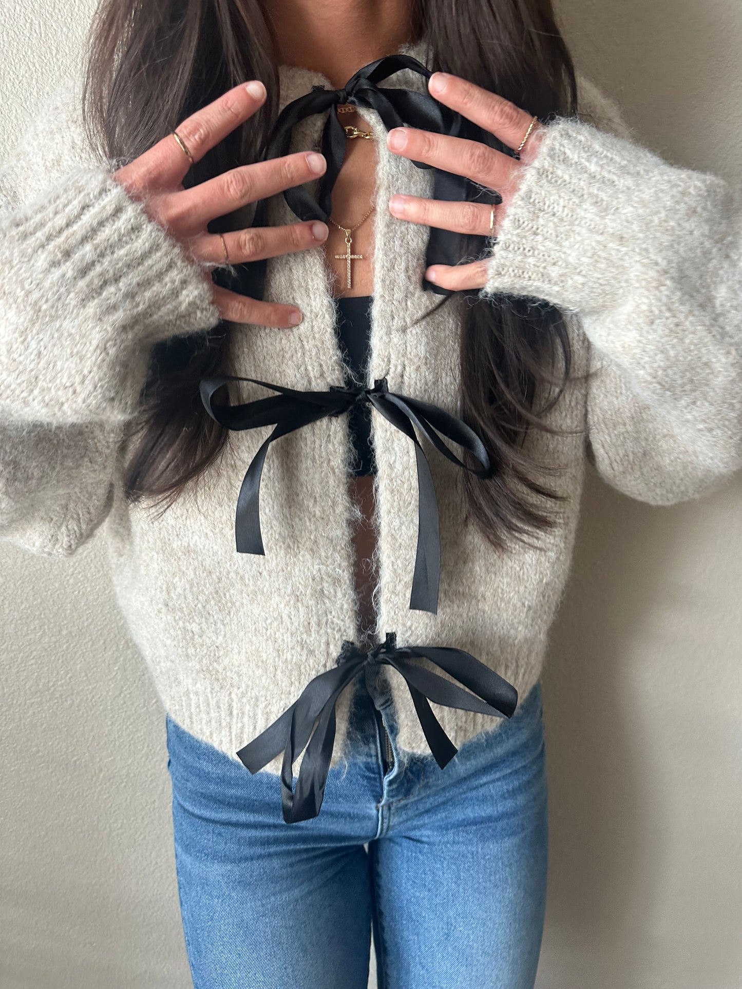OLIVIA BOW SWEATER
