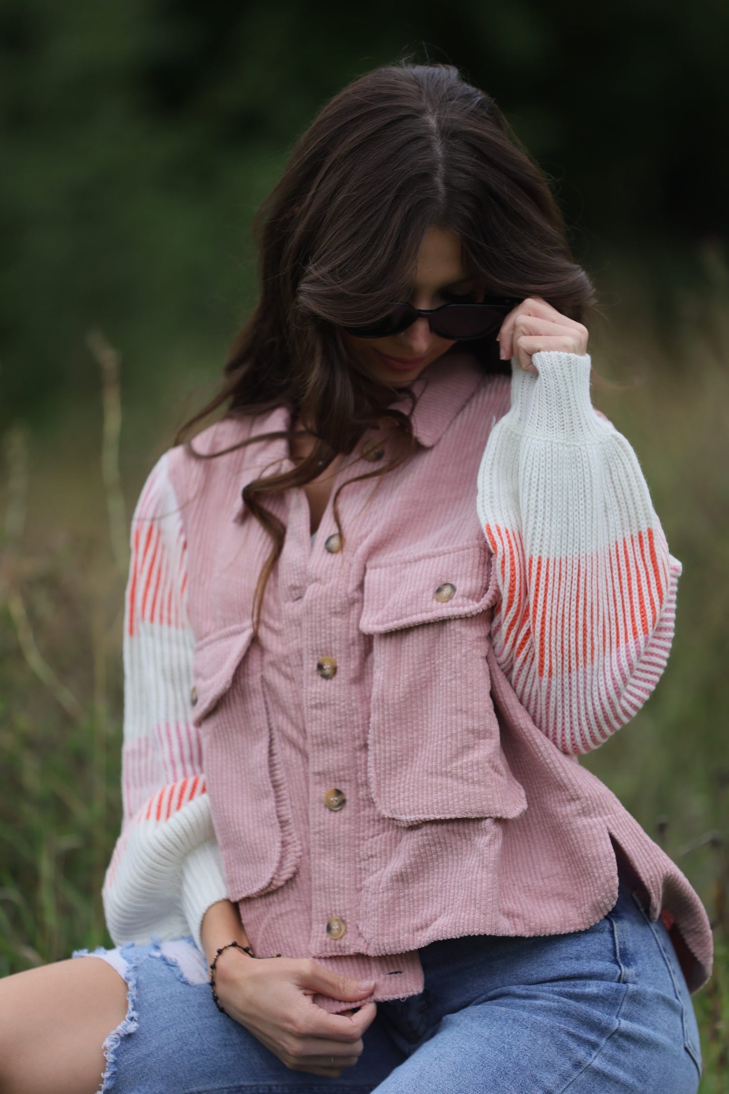 CORDUROY BUTTON UP JACKET image 2