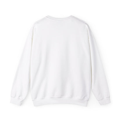 Travel-Inspired Unisex Crewneck Sweatshirt with Vintage Postage Design
